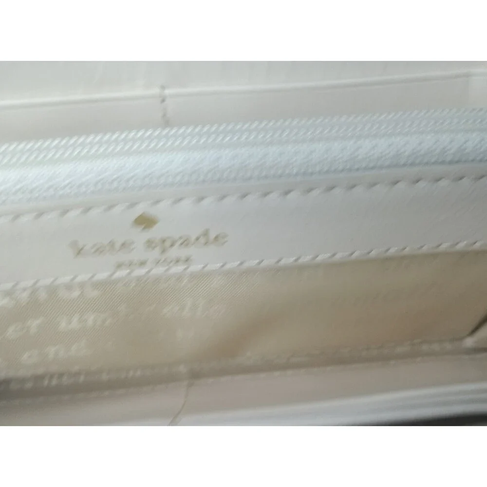 Kate Spade Continental Wallet Beacon Court Nisha Pink Leather Medium Size